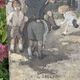 Children in the Monceau Garden. HST circa 1940. Signed Gilles. 81.5 x 65cm