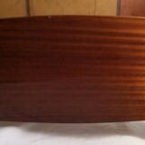 Varnished wood coffee table 1950