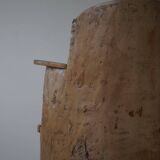 Chaise souche Wabi Sabi en bouleau massif, par un ébéniste suédois, Moderne, années 1950