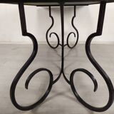 Iron and marble table 1950