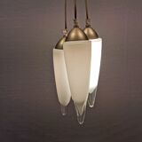Three icicle hanging lamps