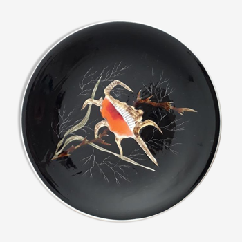 Plate "Blessed" by Guy Trévoux 1922-2001