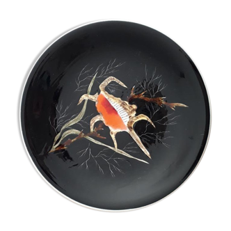 Plate "Blessed" by Guy Trévoux 1922-2001