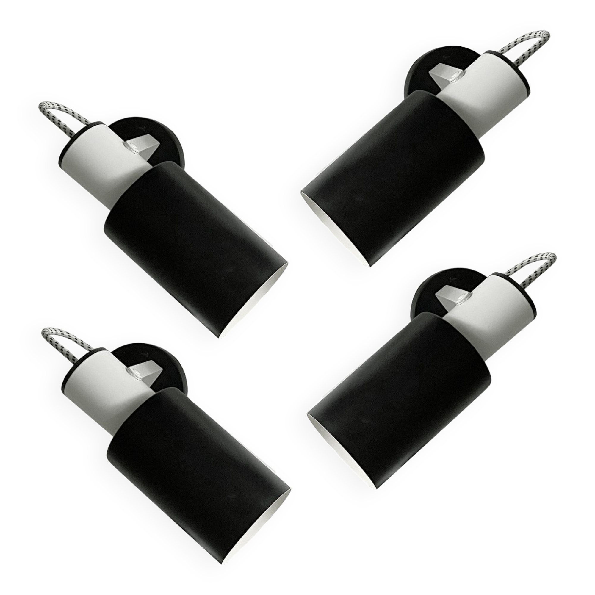 4 vintage Lita wall lights, 1960s