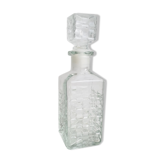 Glass square carafe