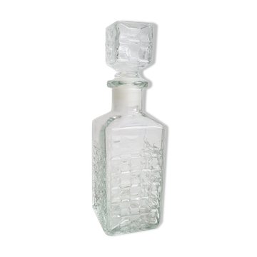 Carafe carrée en verre