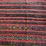 Berber carpet kilim traditional patterns, 230x170cm