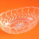 1950s cup / fruit basket in the style of the jonzac model from baccarat