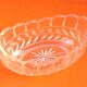 Coupe / corbeille à fruits années 1950 dans le style du modèle jonzac de chez baccarat
