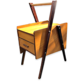 Travailleuse boîte à couture années 50