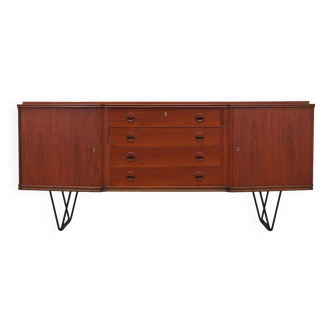 Teak sideboard, Danish design, 1970s, production: Denmark