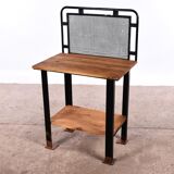 Industrial bar table, high garden table, console, work table