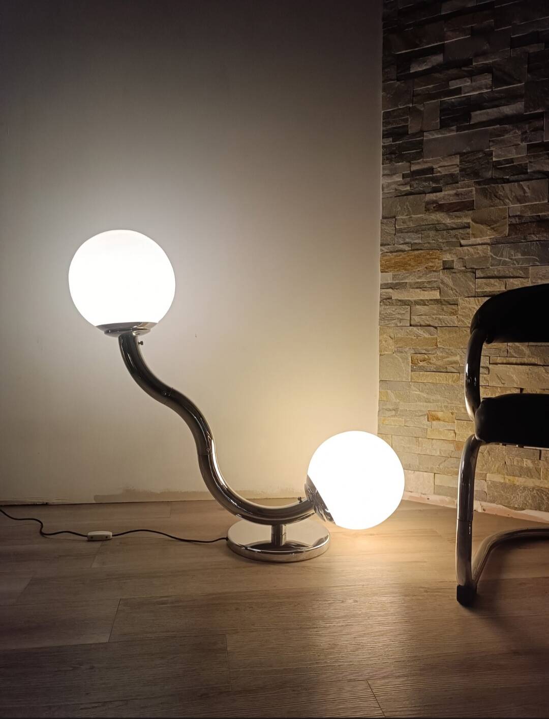 Important Persepolis lamp by Fase 1973