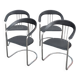 Set of 4 Canasta Arrben armchairs