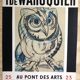 Affiche H de Waroquier Au pont des Arts Paris 1960