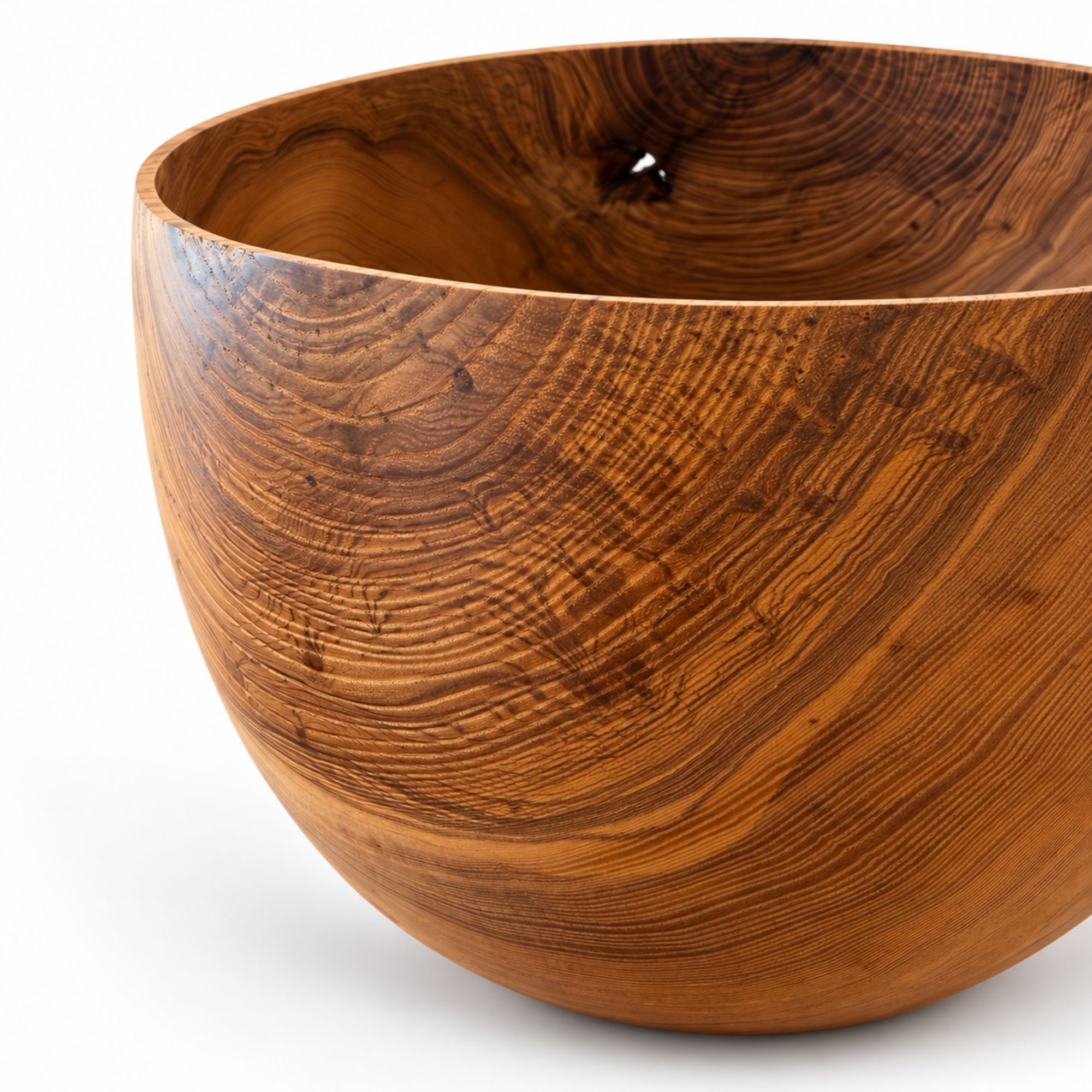 Deep cut in ash by Ralph Ribour