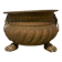 Copper planter with two lion heads, 17th-18th century