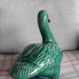 Large vintage ceramic duck