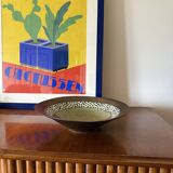 Mid-century modern ceramic bowl, France 1970s