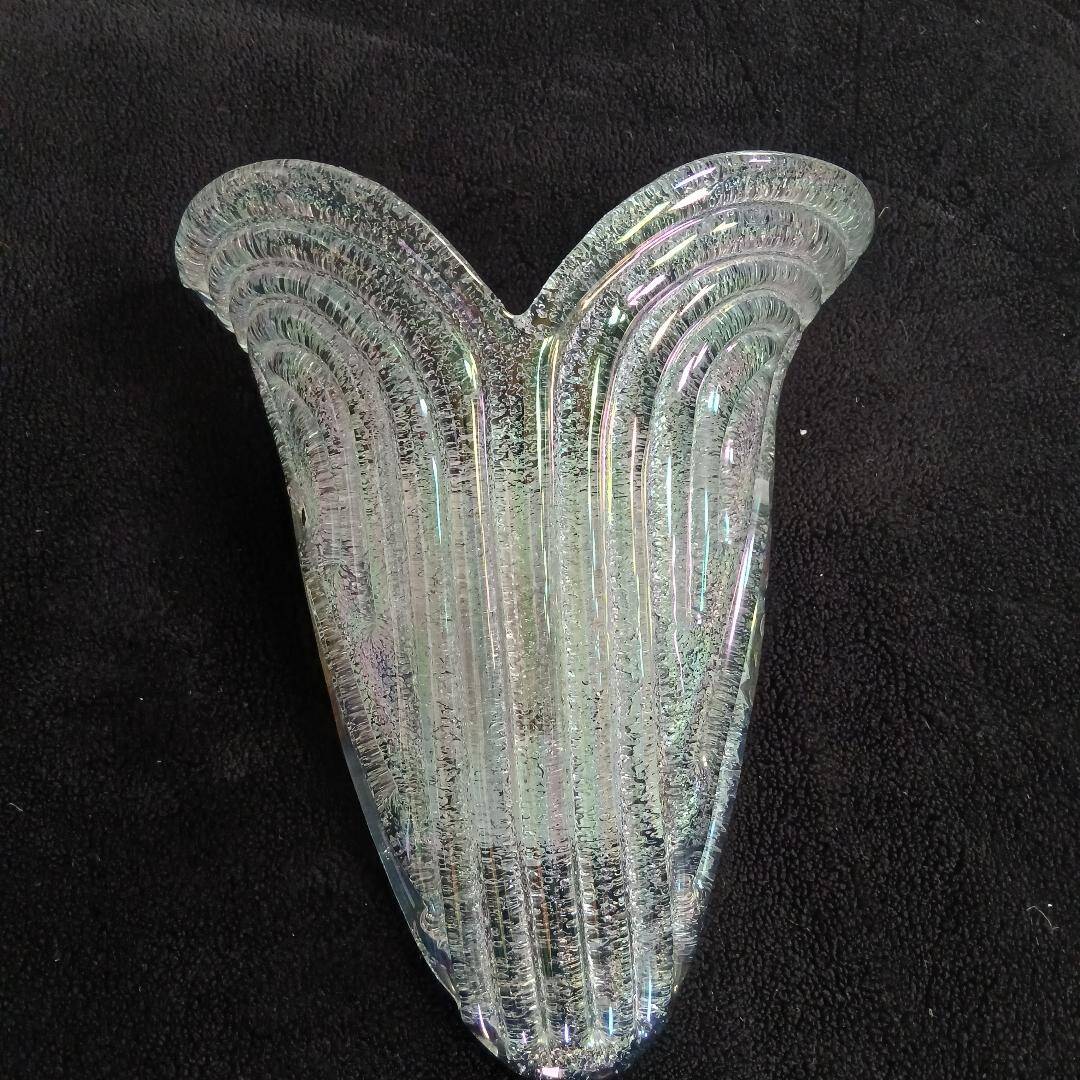 Large murano glass wall light barovier toso