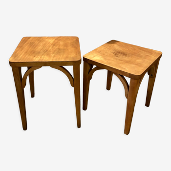 Lot de 2 tabourets Luterma