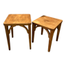 Lot de 2 tabourets Luterma