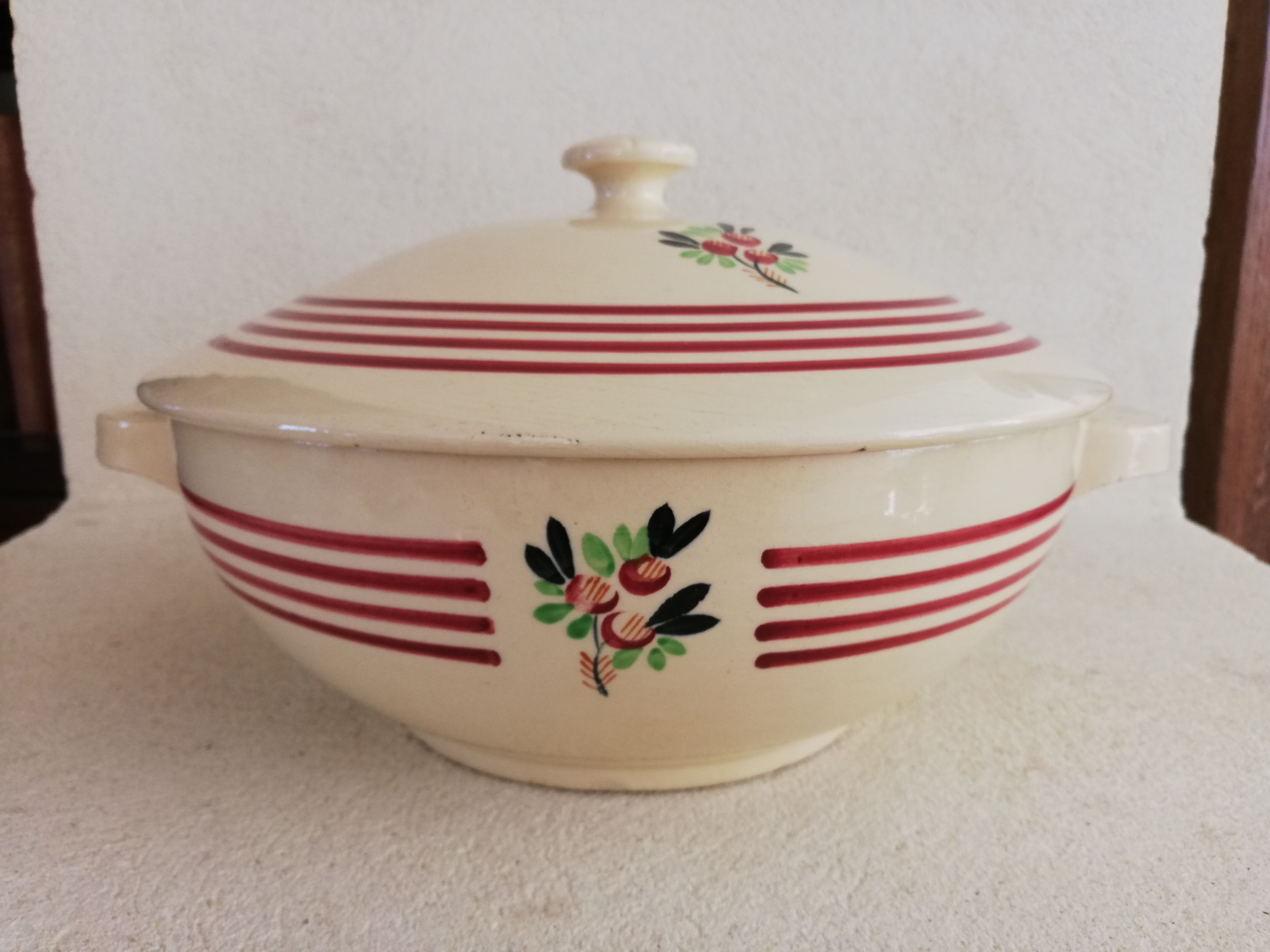 Soup bowl Terre de Fer