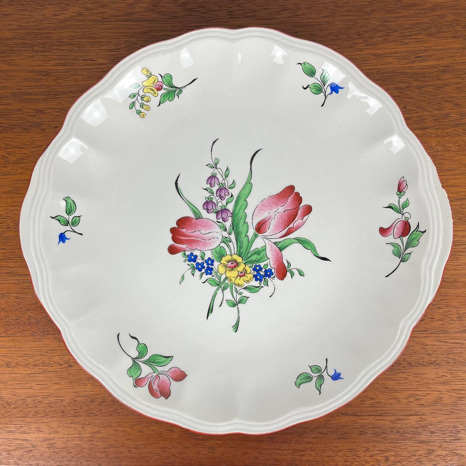 Dish with small handles KG Luneville – Réverbère model