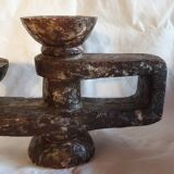 Brutalist candle holder