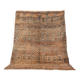 Peach Vintage Moroccan Rug 210 x 270 cm, Berber Wool Rug, Handmade Boho Rug
