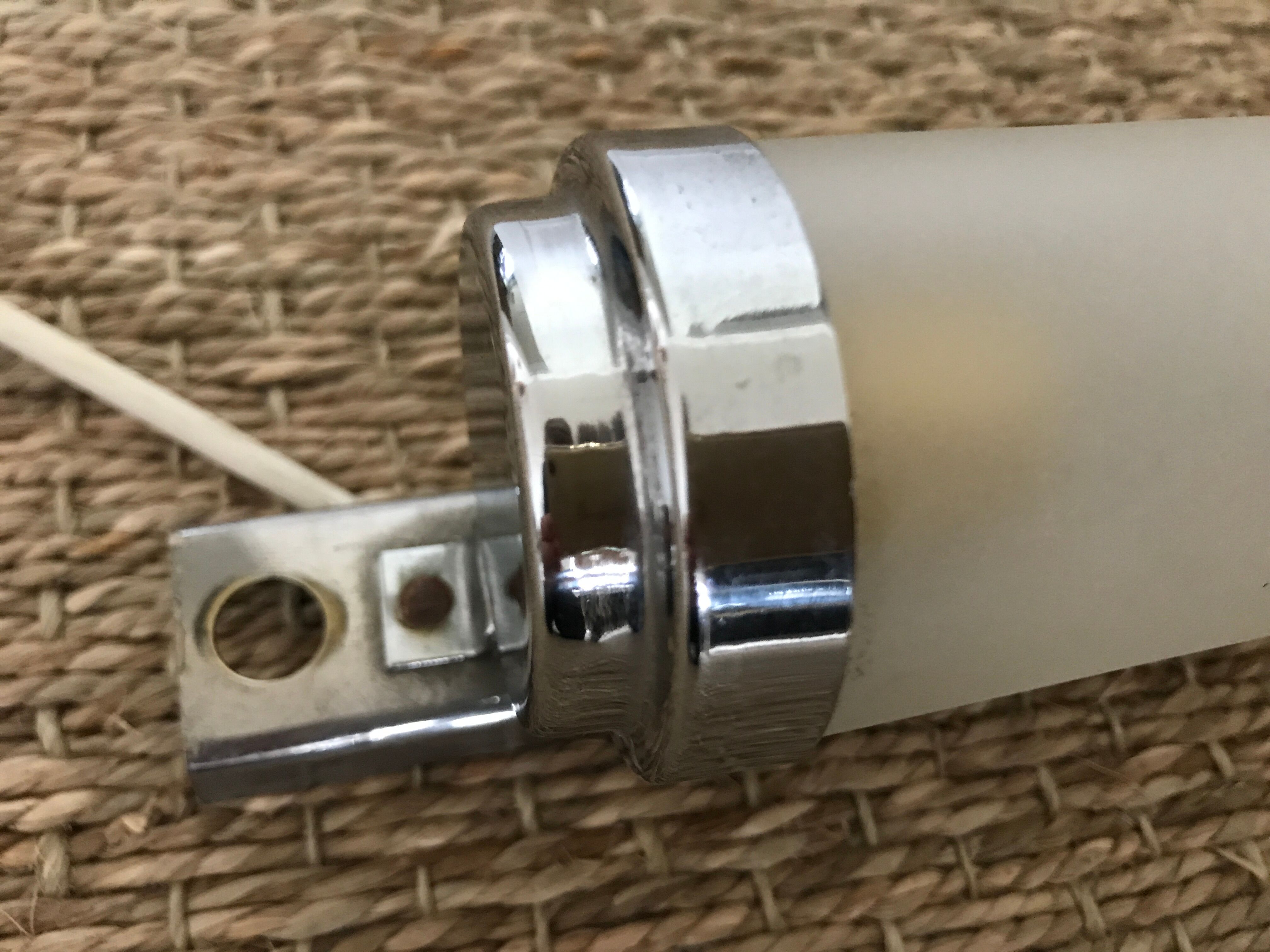 Frosted glass wall lamp 50s