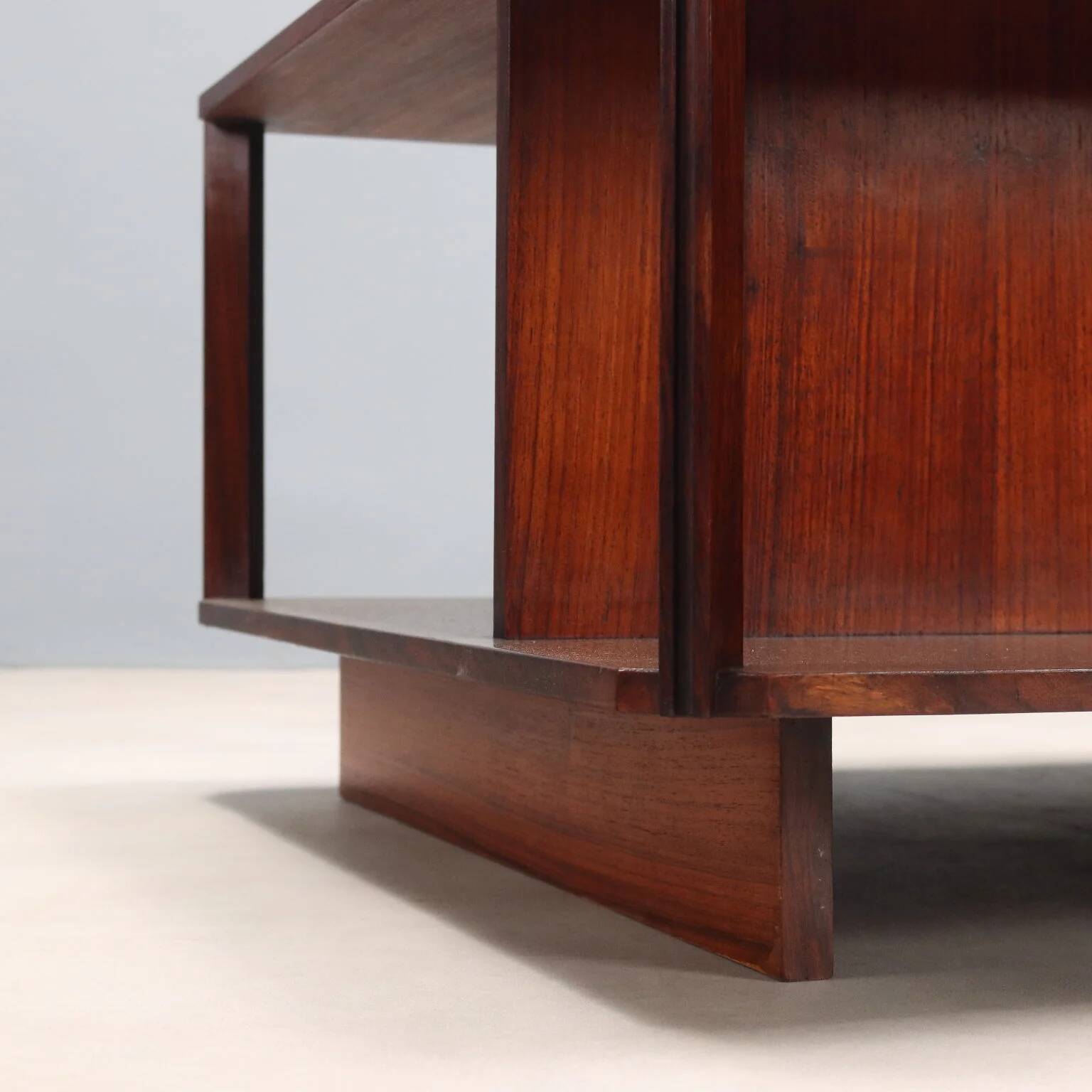 Square coffee table Arflex, vintage design by Marco Zanuso, 1960s.