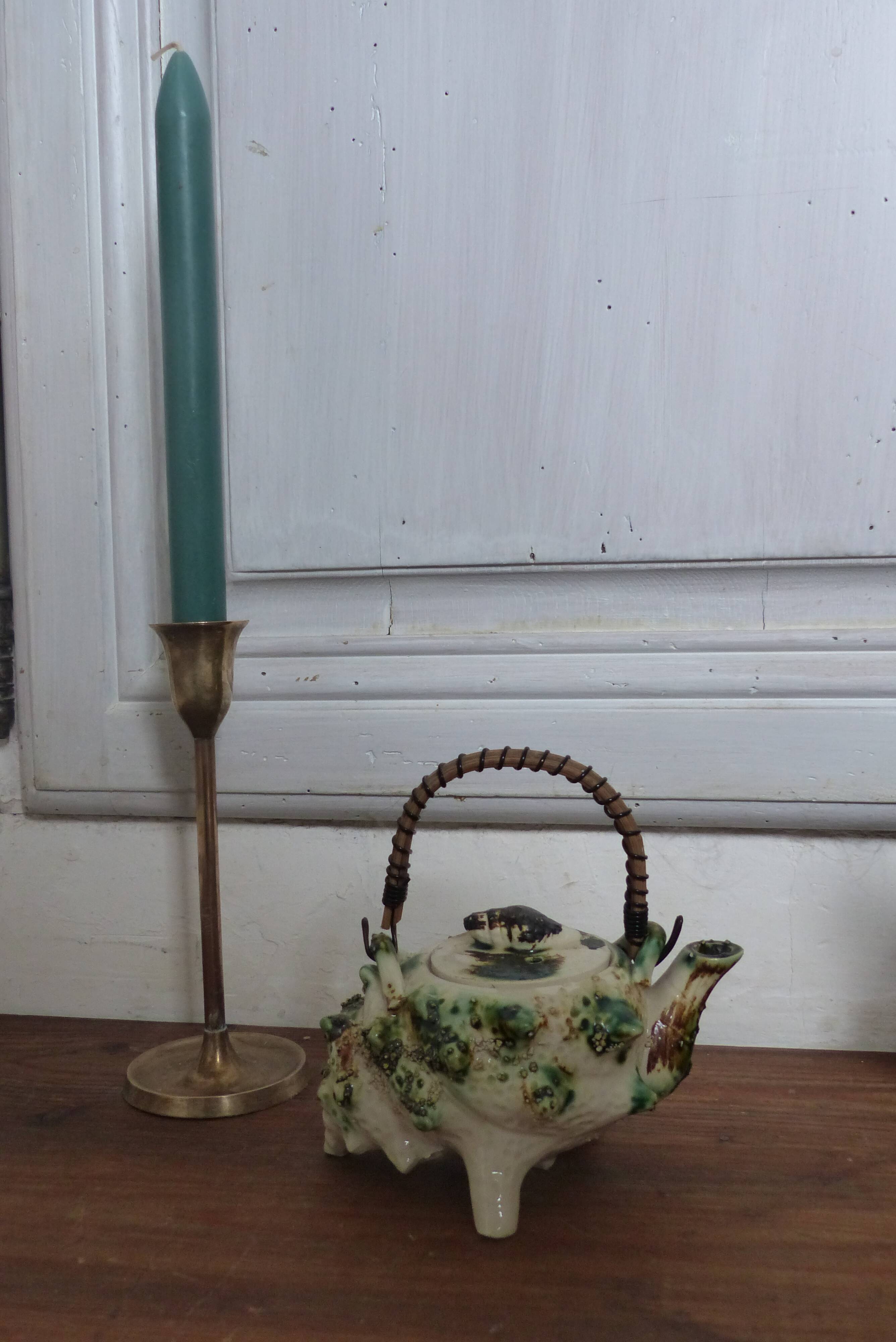Vintage ceramic teapot