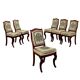 Antique Louis-Philippe mahogany chairs, France, 19th century