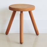Wooden milking stool