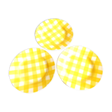3 flat plates model "Scottish" Digouin Sarreguemines