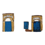 Gouache Portes Bleues