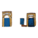 Gouache Blue Doors