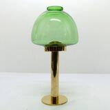 Scandinavian candle holder Hans-Agne Jakobsson Claudia green L10232 1960