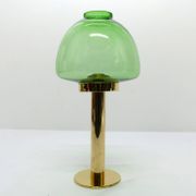 Scandinavian candle holder Hans-Agne Jakobsson Claudia green L10232 1960