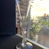 6 Saint Louis champagne flutes cut Lozère service stamped