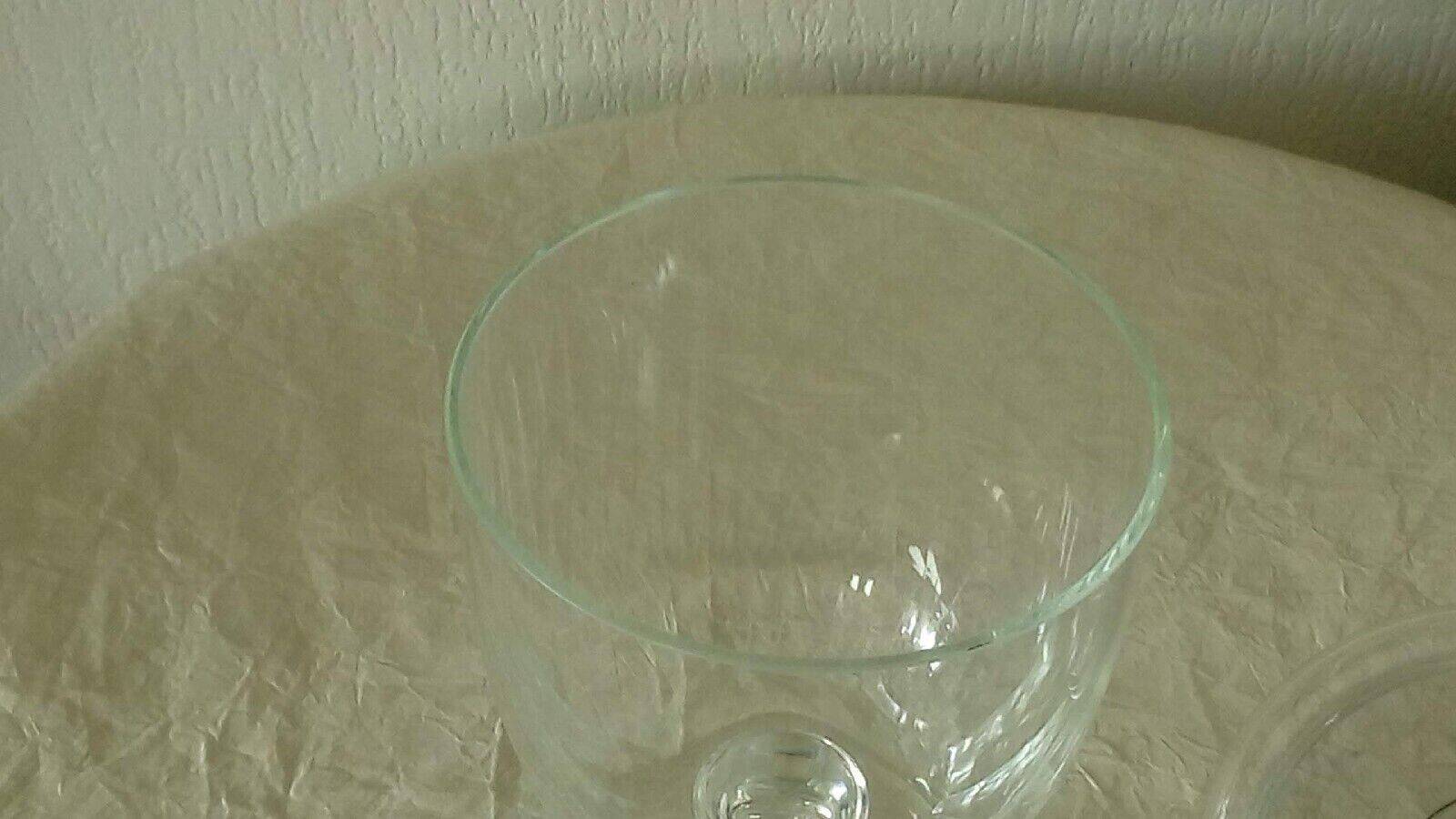 Bonbonniere covered pot crystal pan cut style louis philippe