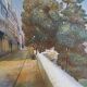 Rolf RAFFLEWSKI: Paris, Quai de Béthune, original signed lithograph