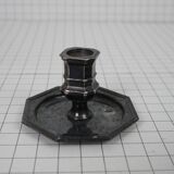 Pair of metal candlesticks