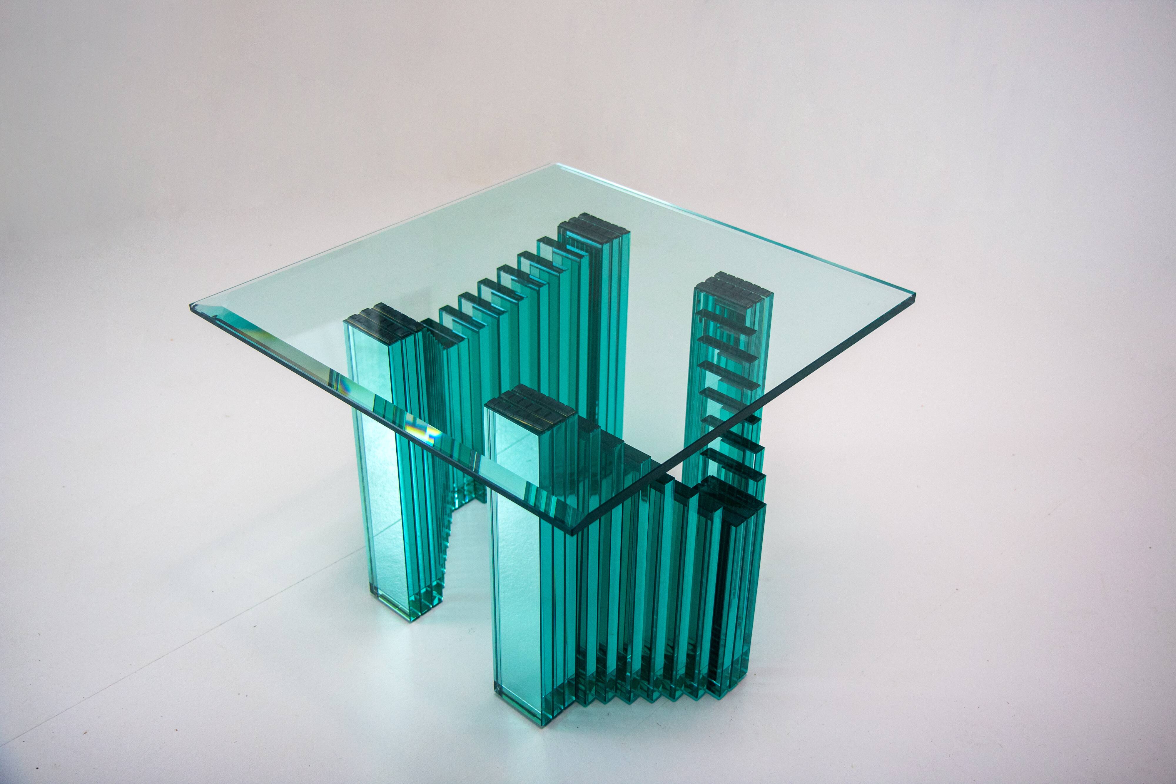 "Supercalif" coffee table, designed by Luigi Massoni for Gallotti & Radice