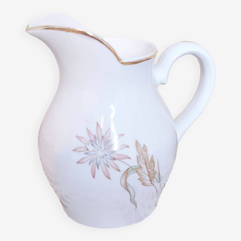 Digoin & sarreguemines monica milk jug, 1950s