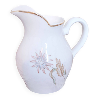 Digoin & sarreguemines monica milk jug, 1950s