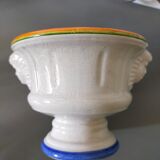 Pot cover in slip and ceramic 60s 70s