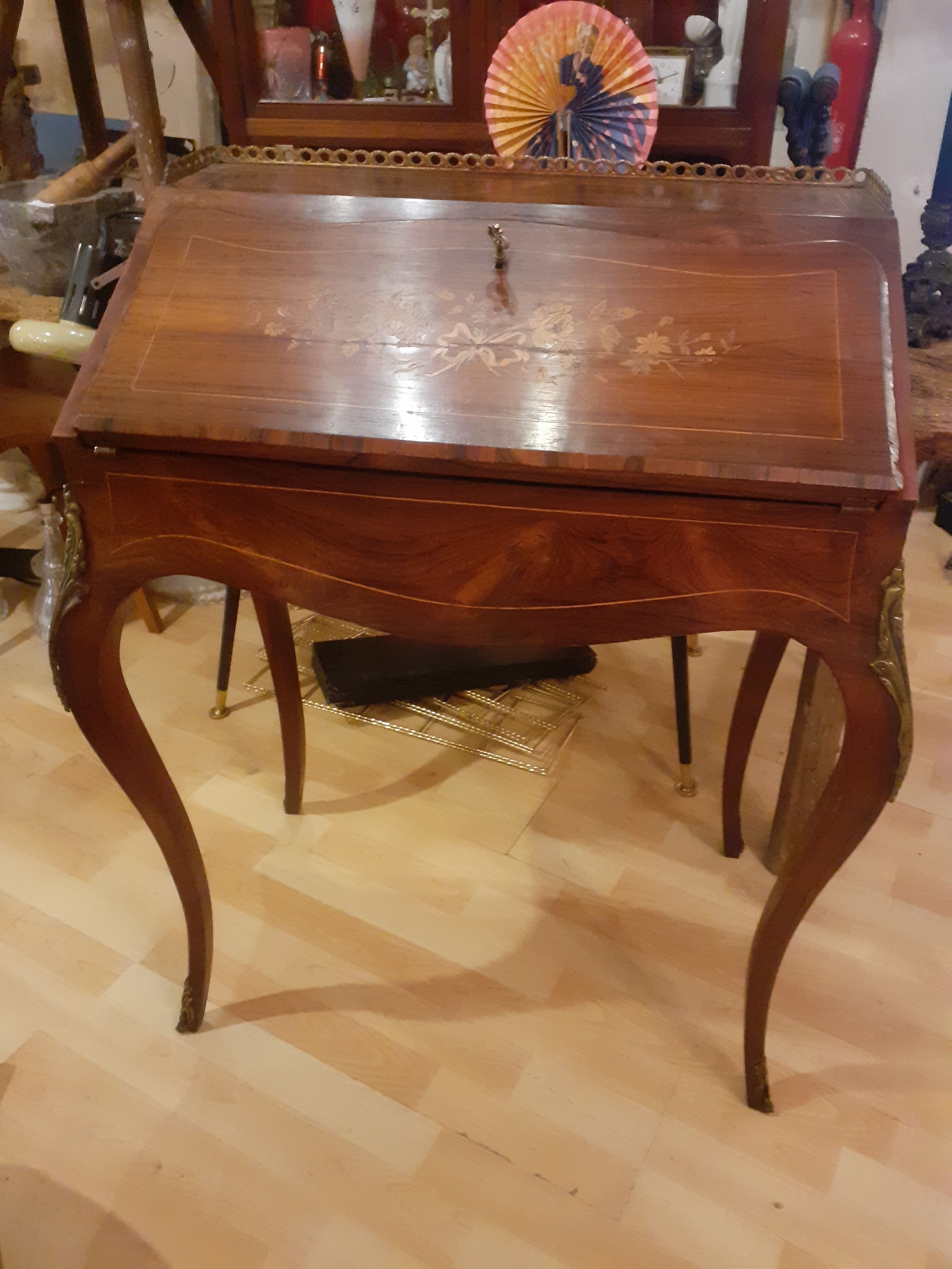 Louis xv style office, happiness of the day late nineteenth in inemark