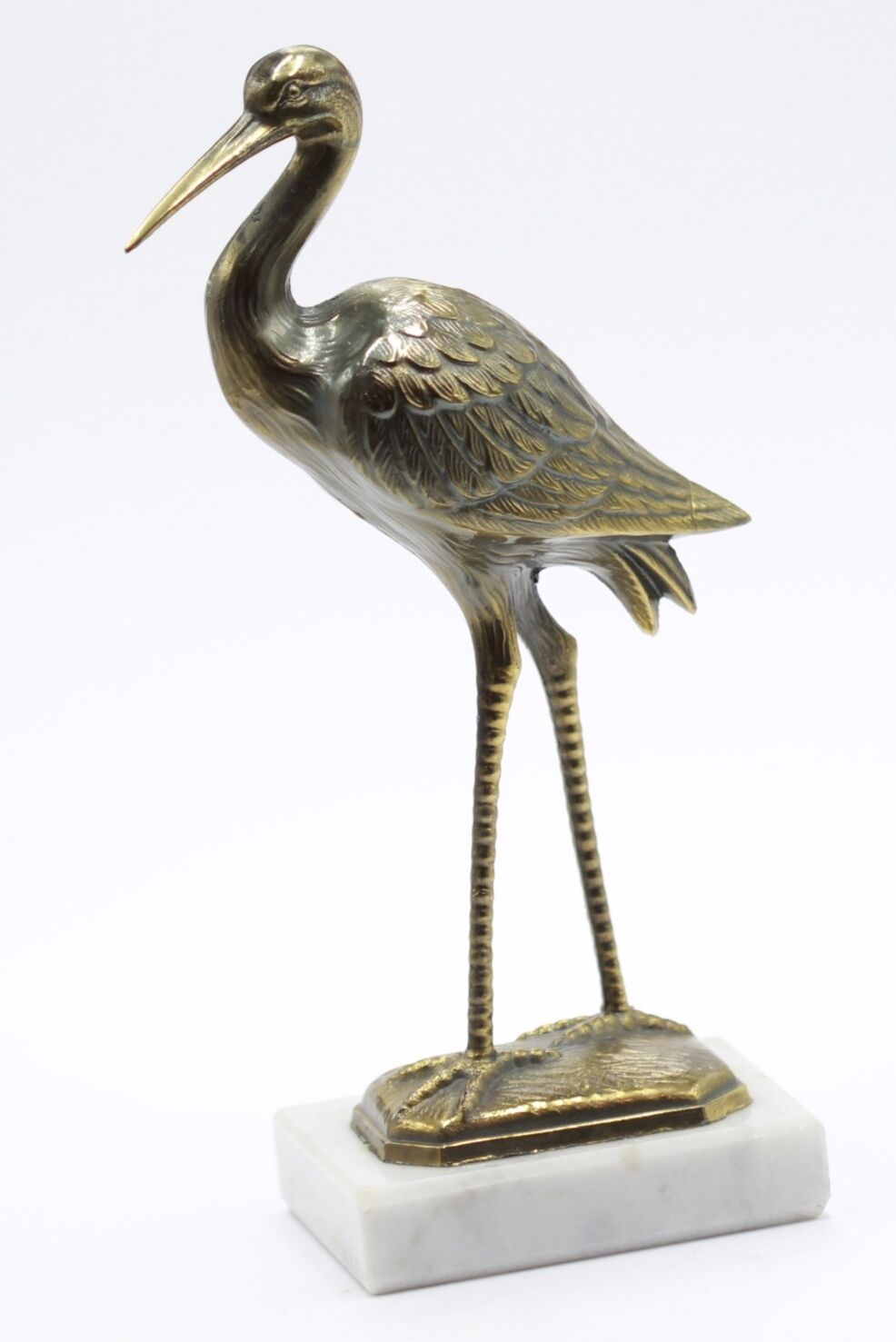 Paper press Marble stork statue